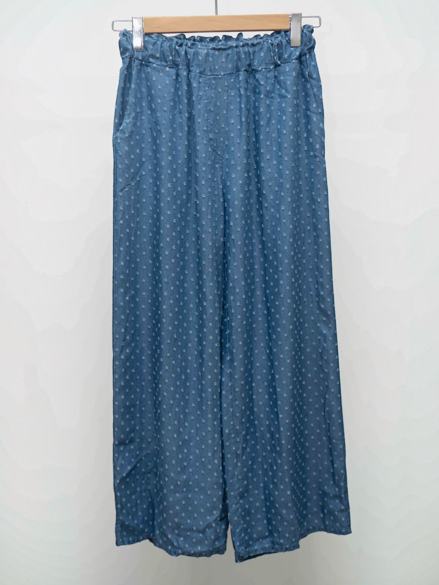Pantalon fluide léger denim MOOYA