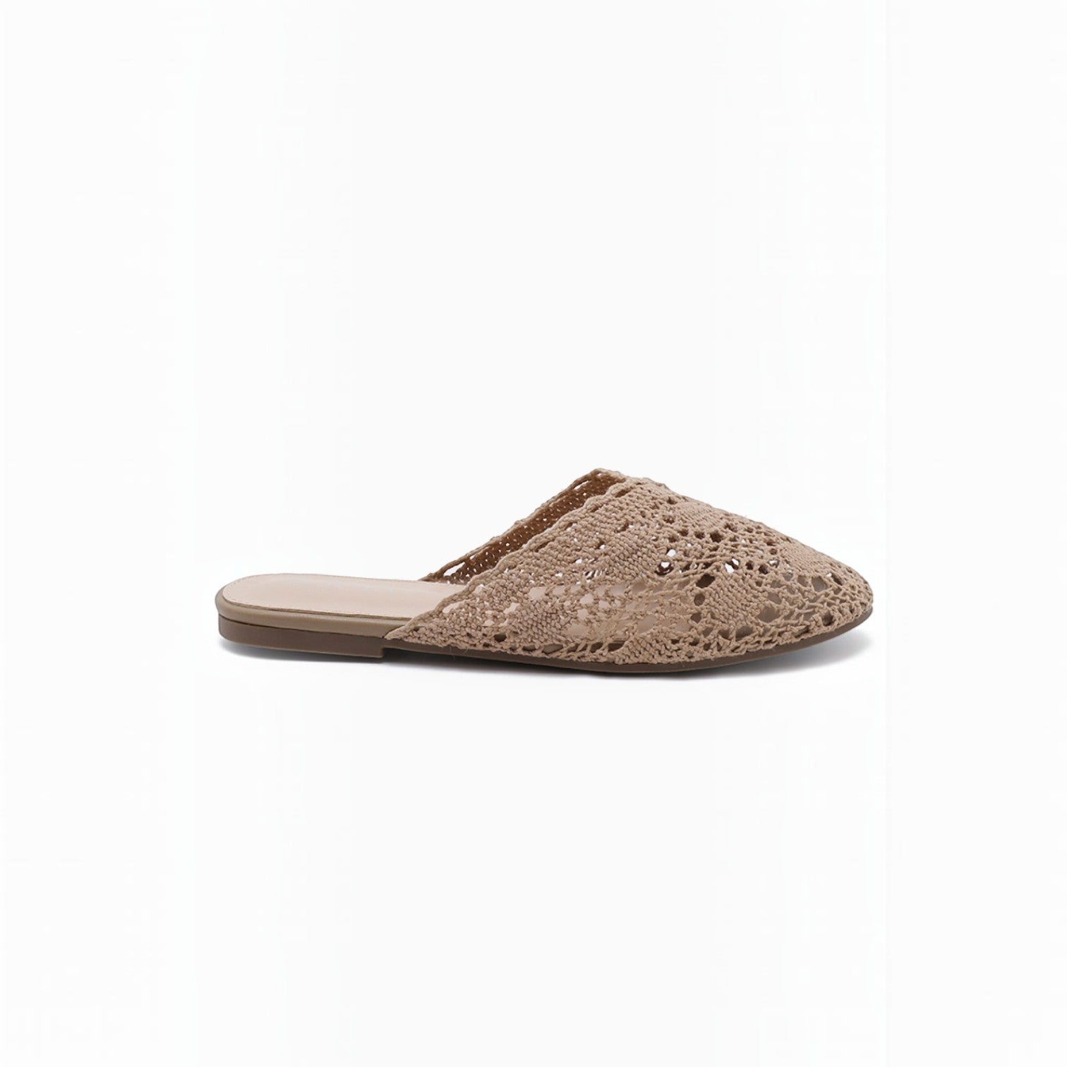 Mule Plate en Crochet Ajouré JOIA