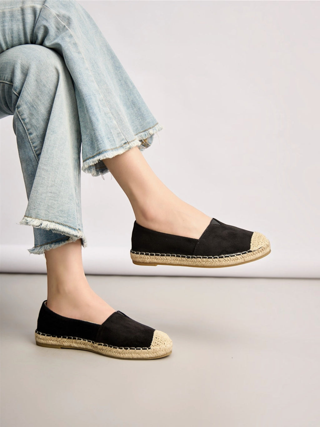 Espadrilles Plates avec Élastique BELLE WOMEN