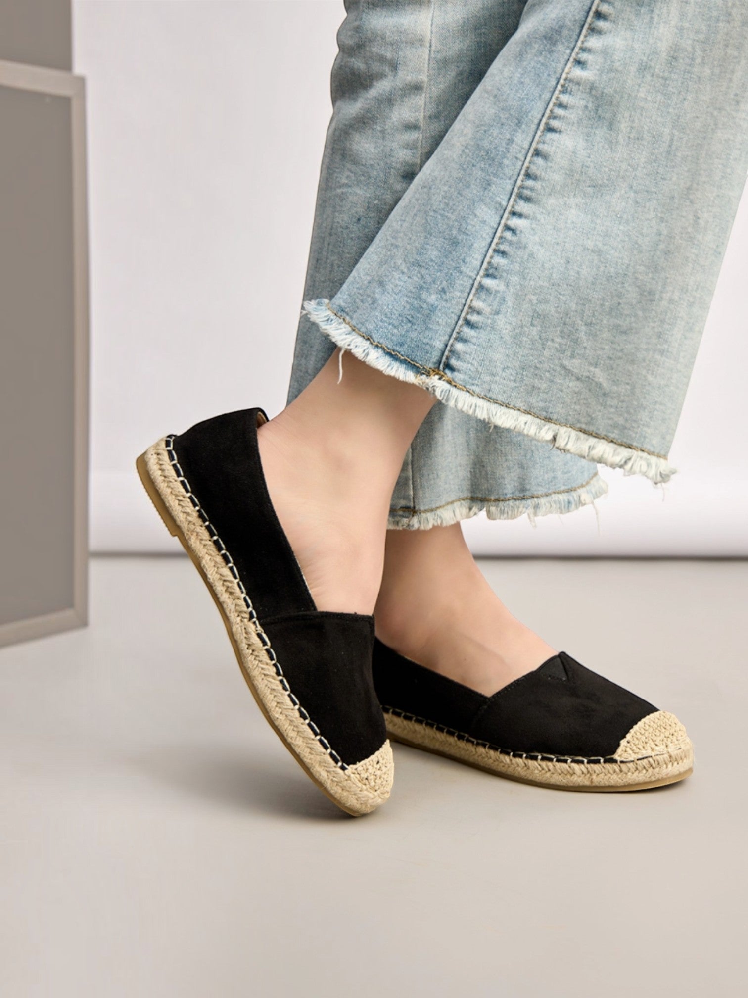 Espadrilles Plates avec Élastique BELLE WOMEN