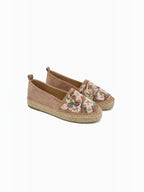 Espadrilles en daim avec broderie multicolore BELLE WOMEN