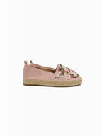Espadrilles en daim avec broderie multicolore BELLE WOMEN
