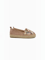 Espadrilles en daim avec broderie multicolore BELLE WOMEN