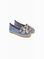 Espadrilles en daim avec broderie multicolore BELLE WOMEN