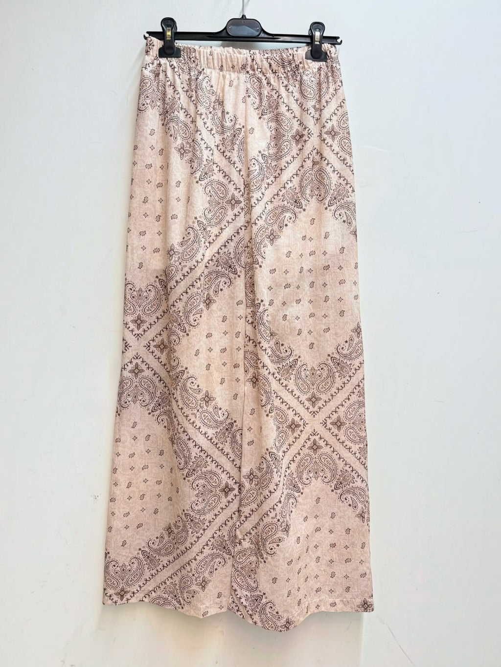 Pantalon fluide large taille élastiquée ISSYMA