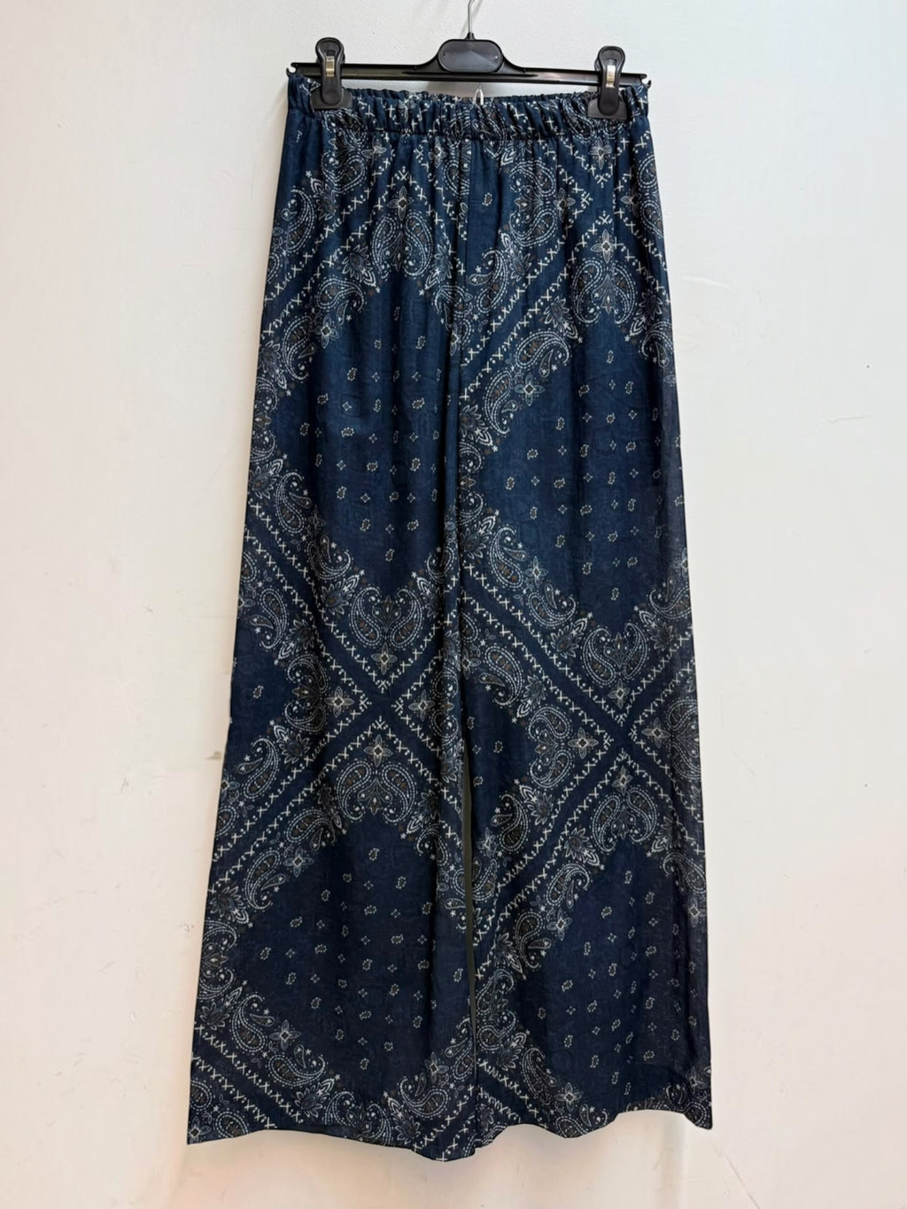 Pantalon fluide large taille élastiquée ISSYMA