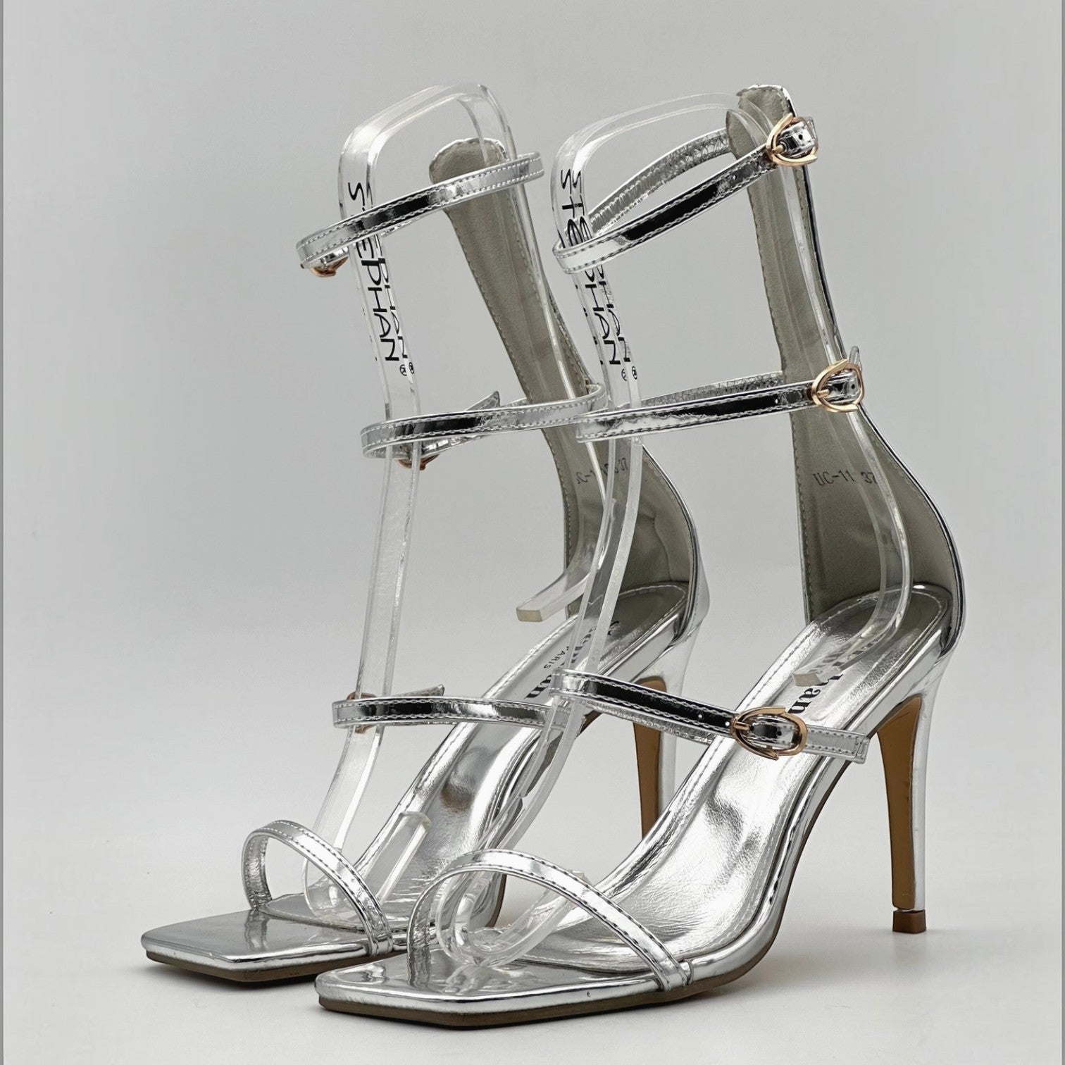 Sandales à brides fines talon aiguille STEPHAN PARIS - Chaussures - STEPHAN PARIS