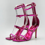 Sandales à brides fines talon aiguille STEPHAN PARIS - Chaussures - STEPHAN PARIS