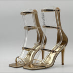 Sandales à brides fines talon aiguille STEPHAN PARIS - Chaussures - STEPHAN PARIS