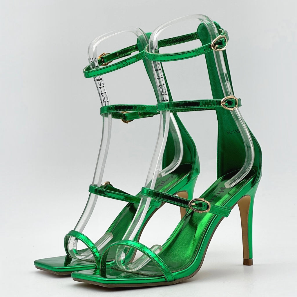 Sandales à brides fines talon aiguille STEPHAN PARIS - Chaussures - STEPHAN PARIS