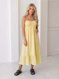 Robe longue gaze de coton ESTEE BROWN