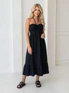 Robe longue gaze de coton ESTEE BROWN