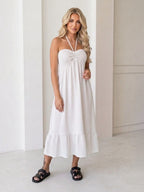Robe longue gaze de coton ESTEE BROWN