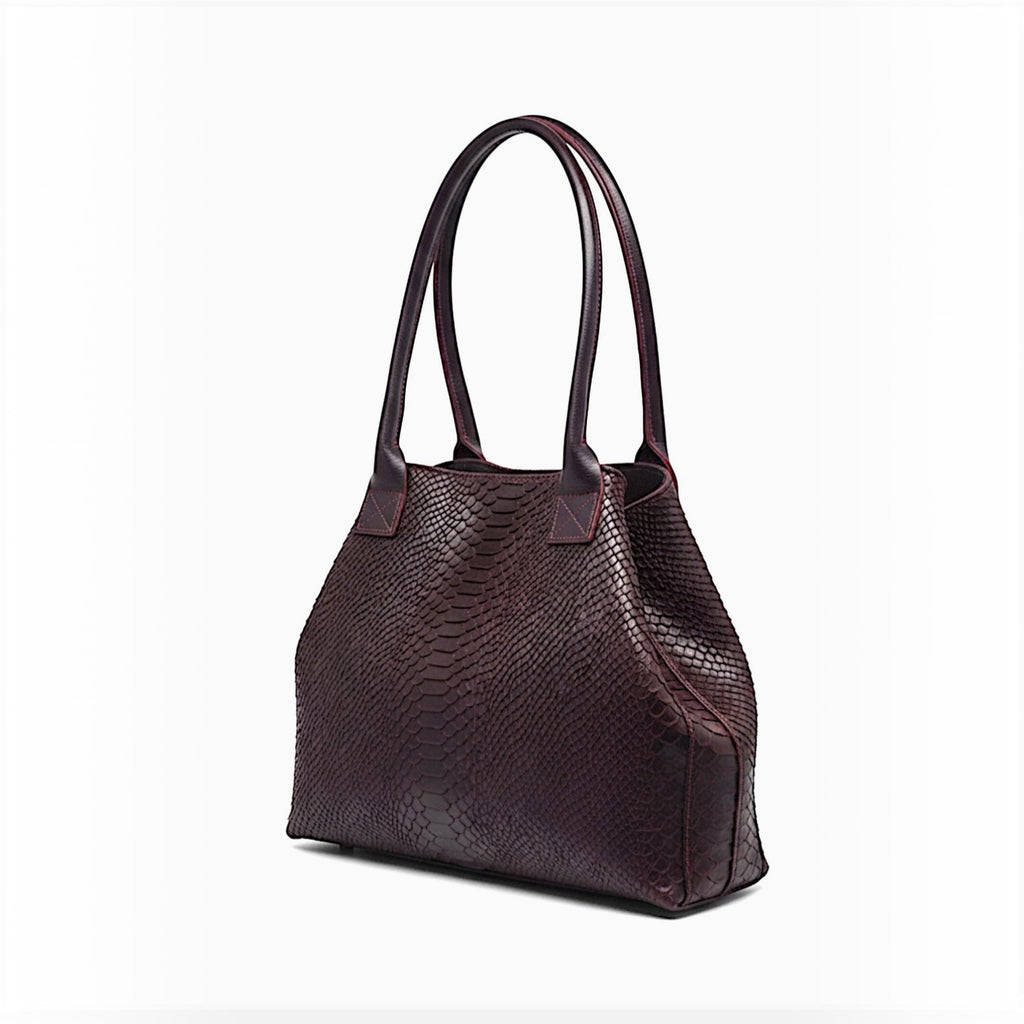 Sac à main Lola imprimé python ZEEN