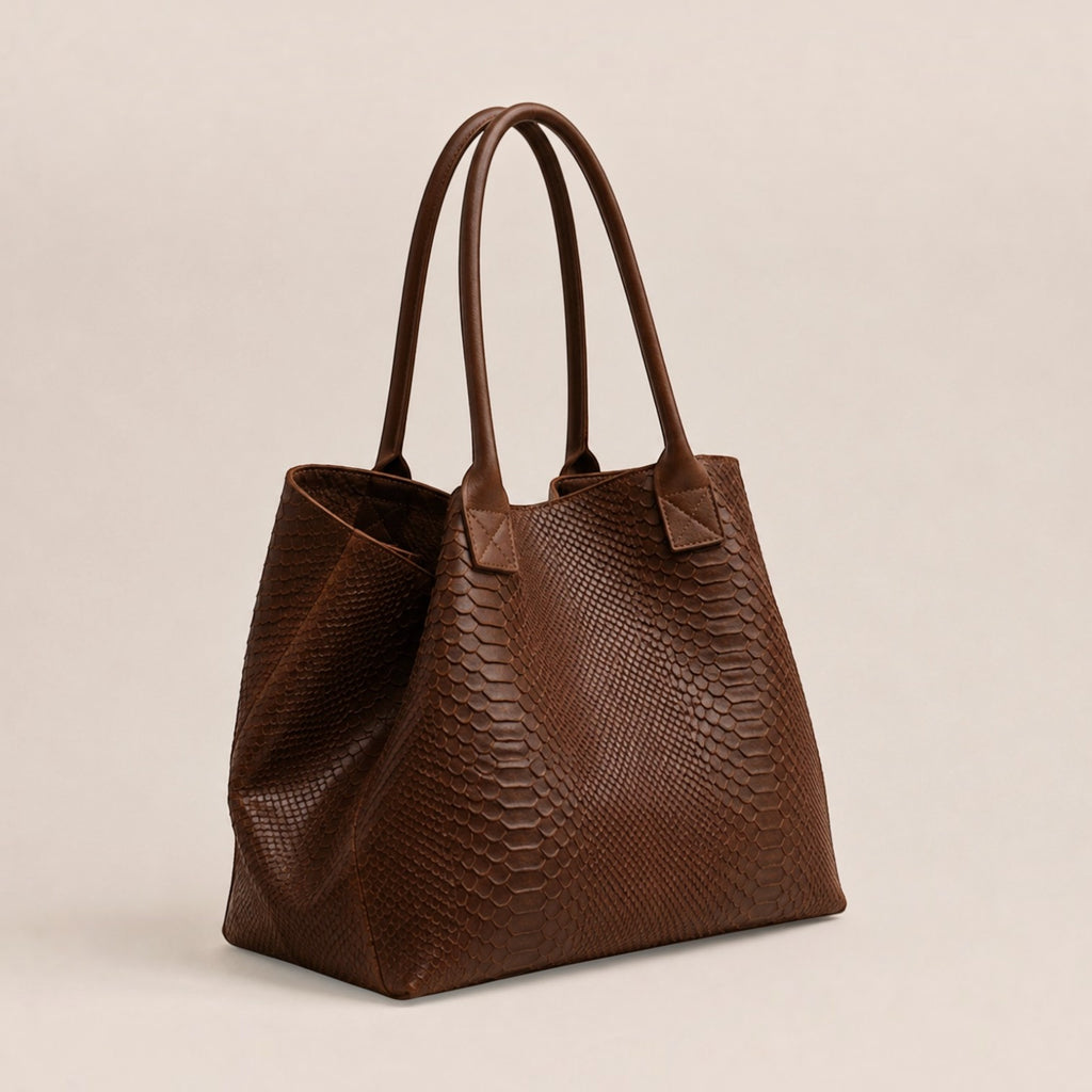 Sac à main Lola imprimé python ZEEN