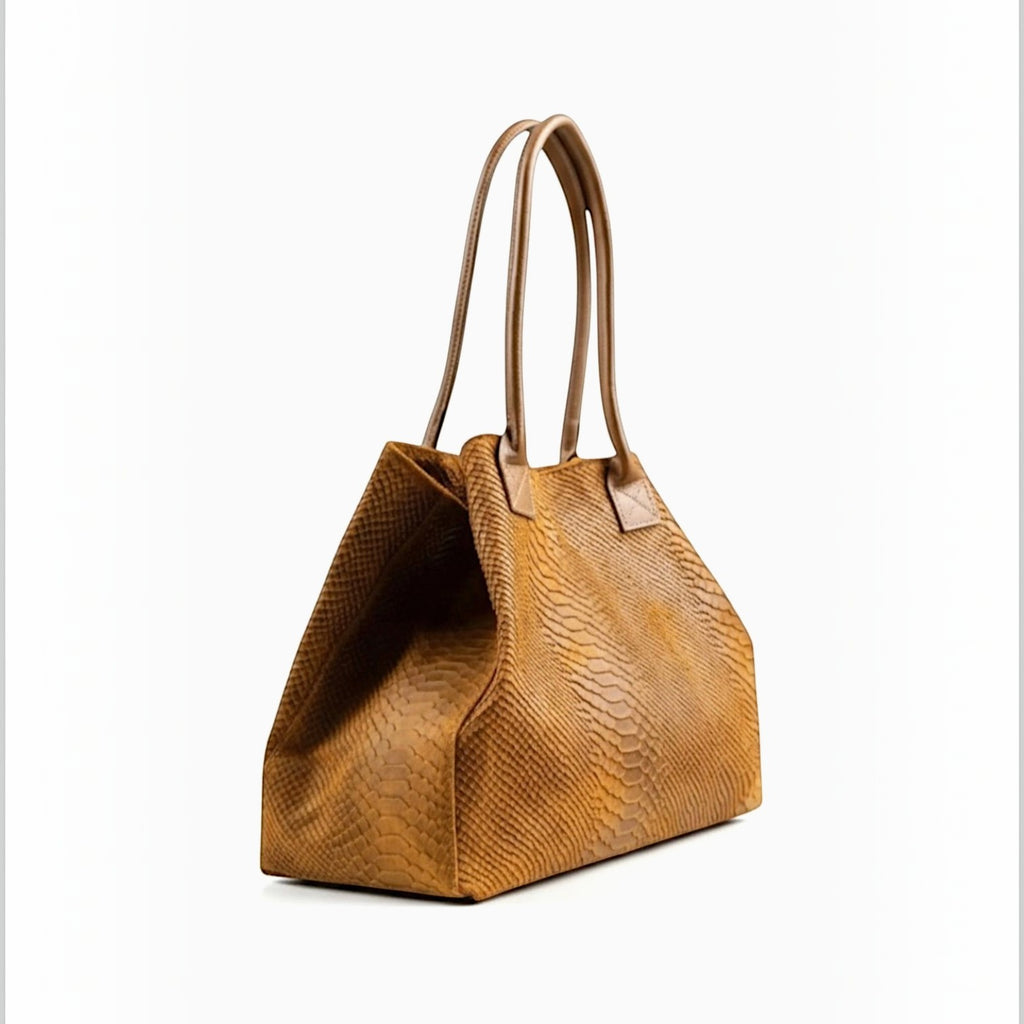 Sac à main Lola imprimé python ZEEN