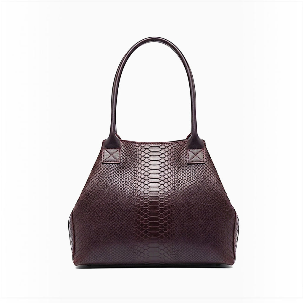 Sac à main Lola imprimé python ZEEN