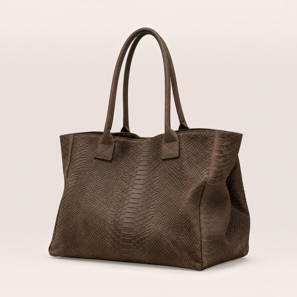 Sac à main Lola imprimé python ZEEN