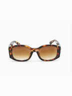 Lunettes de soleil rectangulaires logo métallique VIMODA