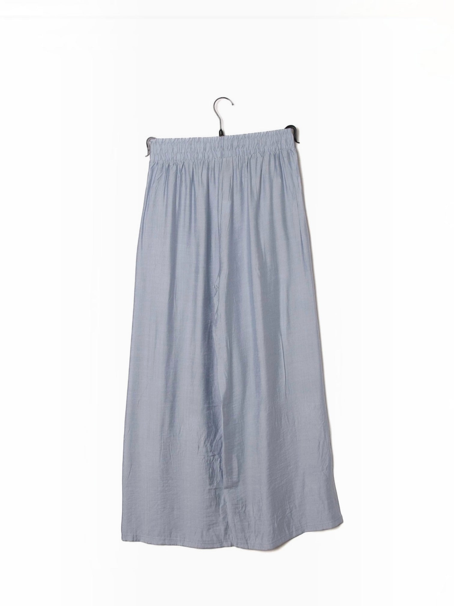 Pantalon large uni avec poches VERA FASHION