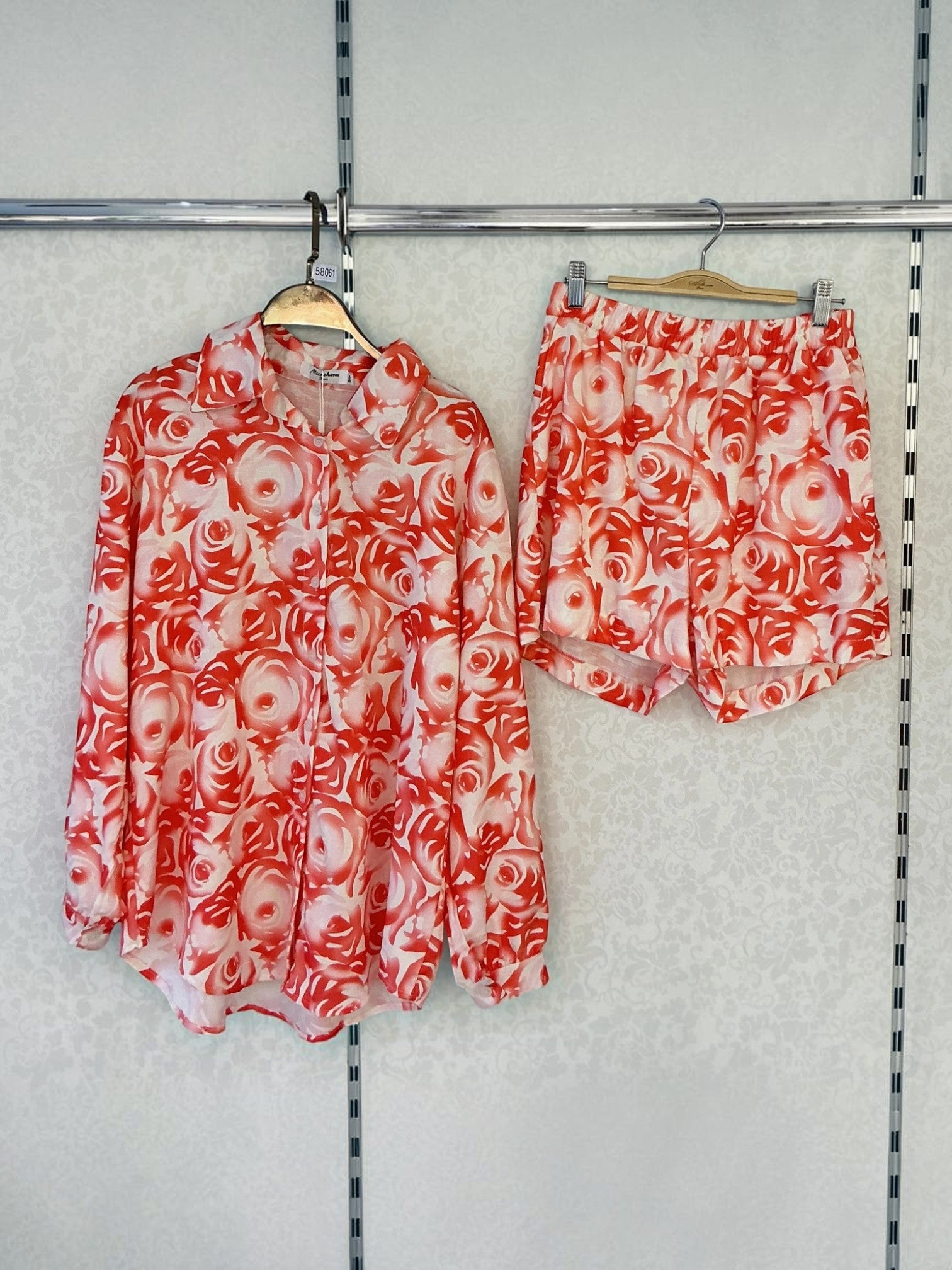 Ensemble Chemise & Short Imprimé MISS CHARM