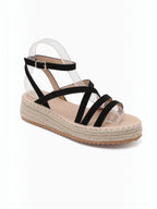 Sandales Compensées Style Espadrille JOIA