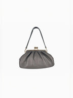 Sac bourse en cuir fermoir clic-clac Meloro M LOUISA LEE