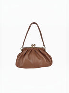 Sac bourse en cuir fermoir clic-clac Meloro M LOUISA LEE
