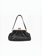 Sac bourse en cuir fermoir clic-clac Meloro M LOUISA LEE