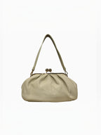 Sac bourse en cuir fermoir clic-clac Meloro M LOUISA LEE