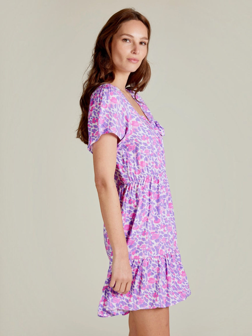Robe courte fleurie SAMMY ANDY & LUCY