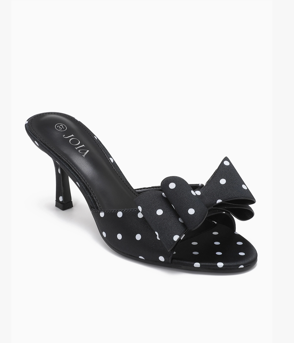 Mules à Talon Nœud Chic