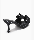 Mules à Talon Nœud Chic