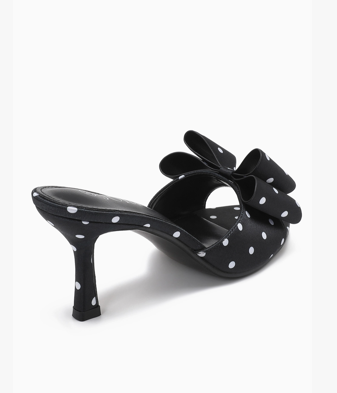 Mules à Talon Nœud Chic