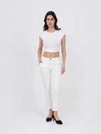 Pantalon Chino Stretch Taille Haute NINA CARTER