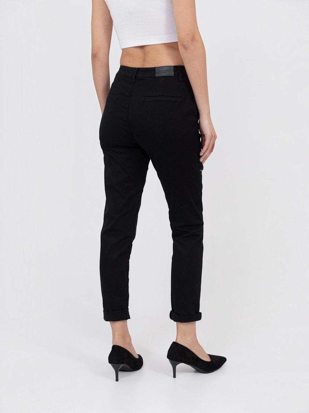 Pantalon Chino Stretch Taille Haute NINA CARTER