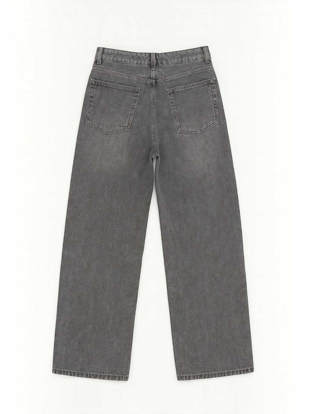 Jean Baggy Gris Délavé Homme FIVE EVER