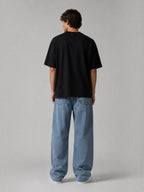 Jean Large à Patch Matelassé Homme FIVE EVER