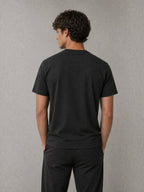 T-shirt Homme Uni Noir FIVE EVER