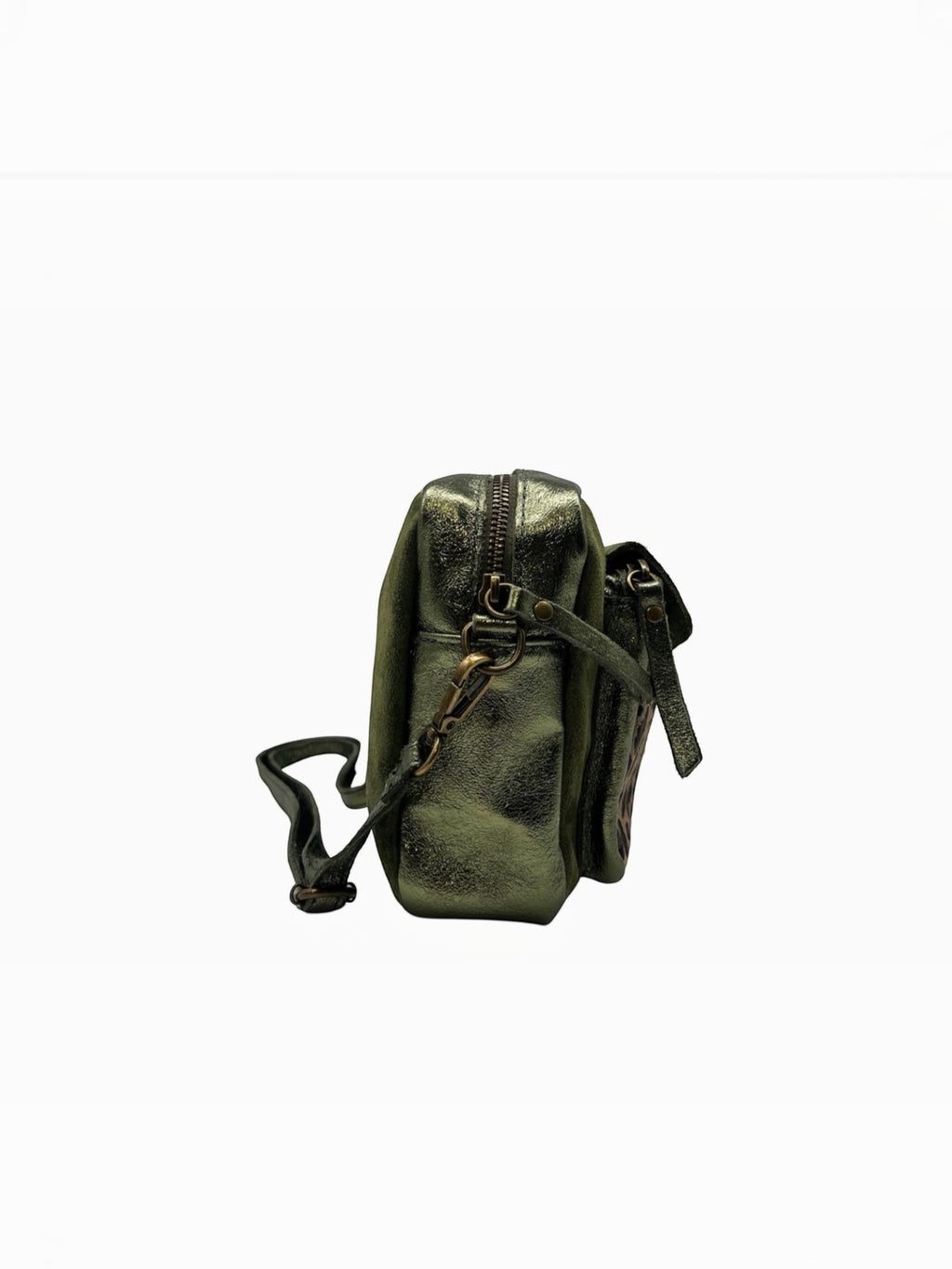 Sac Bandoulière Cuir Irisé Nuria LOUISA LEE