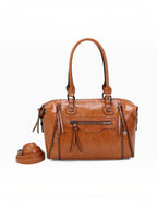 Sac cabas zippé format A4 bandoulière amovible INES DELAURE