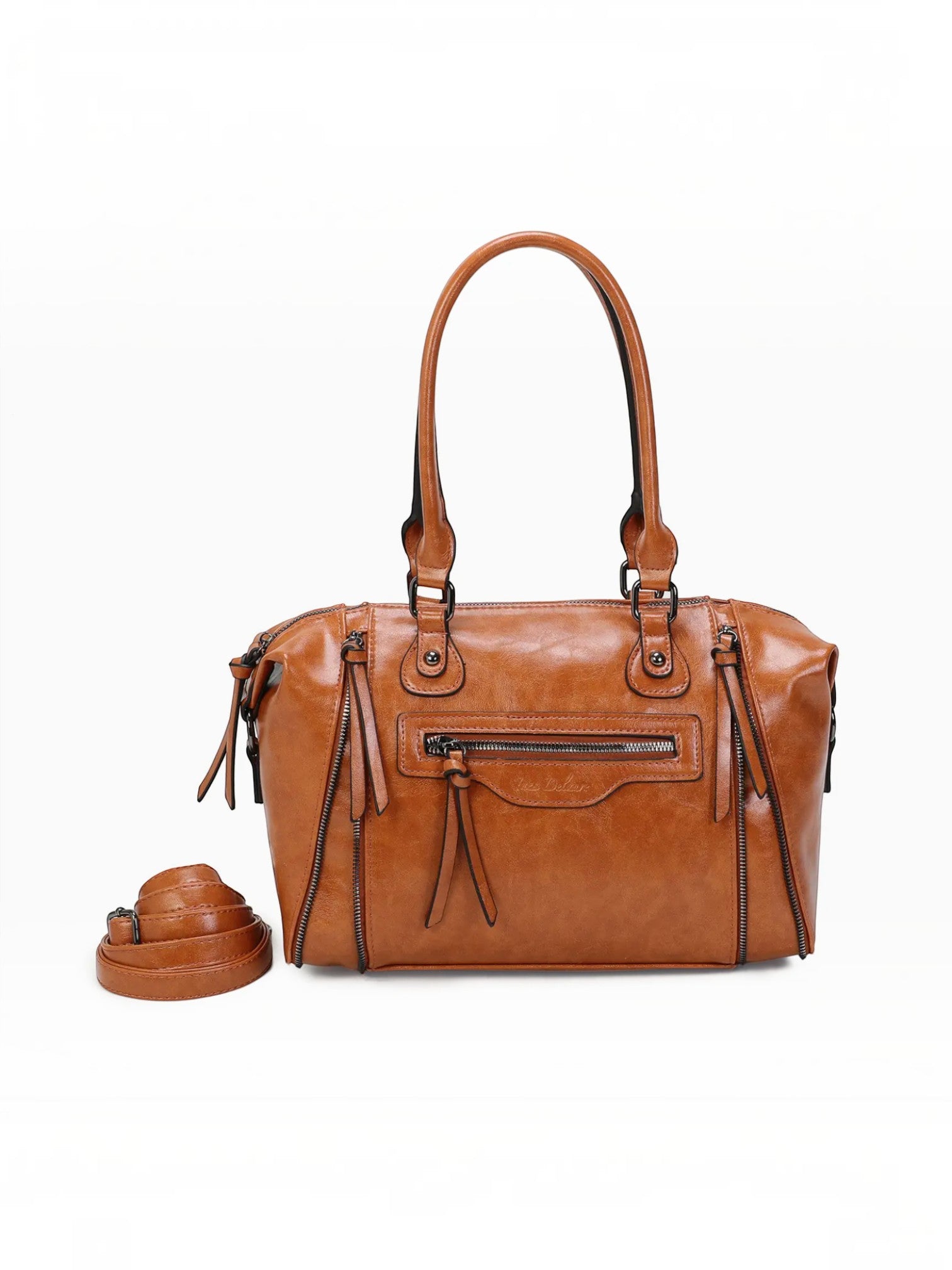 Sac cabas zippé format A4 bandoulière amovible INES DELAURE
