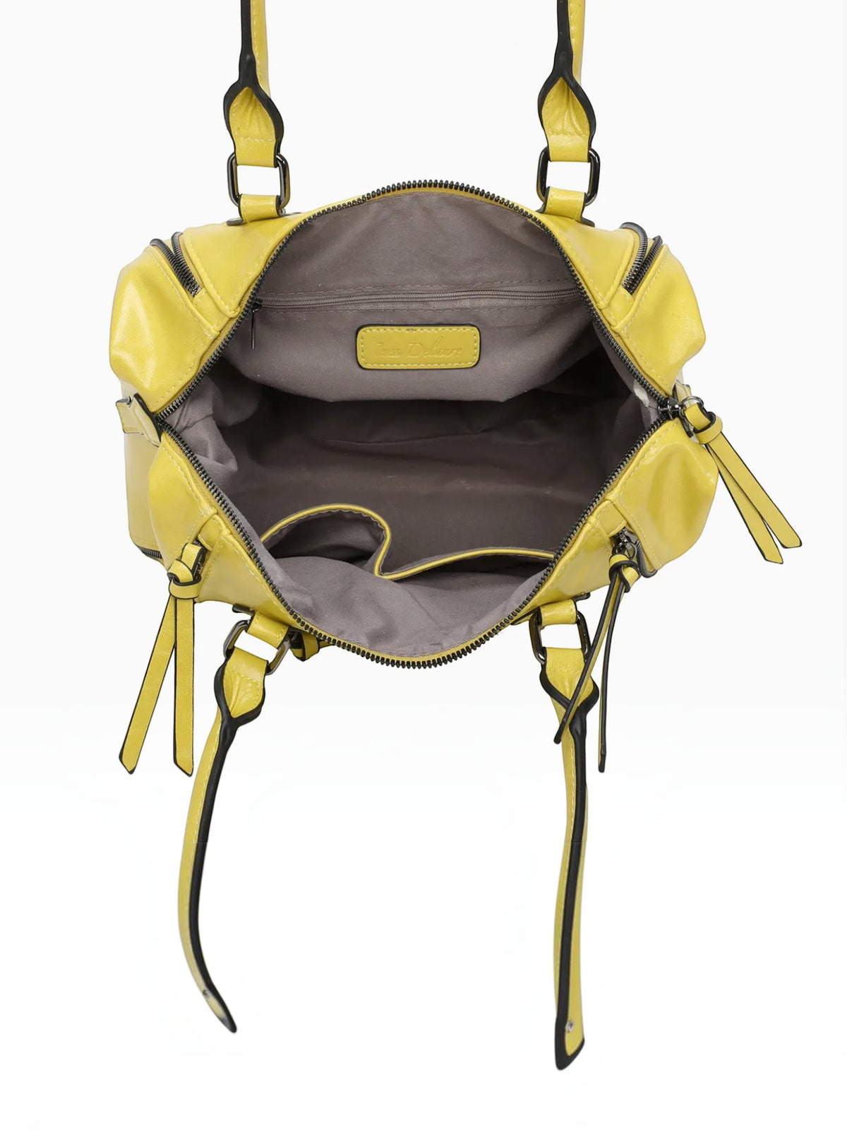 Sac cabas zippé format A4 bandoulière amovible INES DELAURE