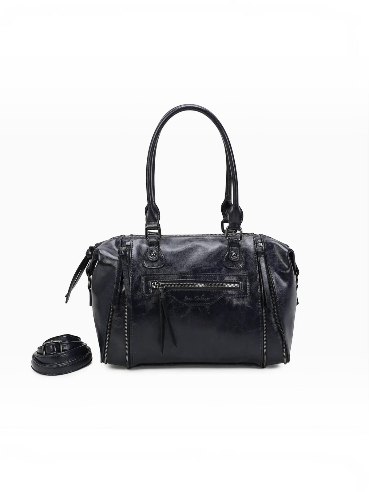 Sac cabas zippé format A4 bandoulière amovible INES DELAURE