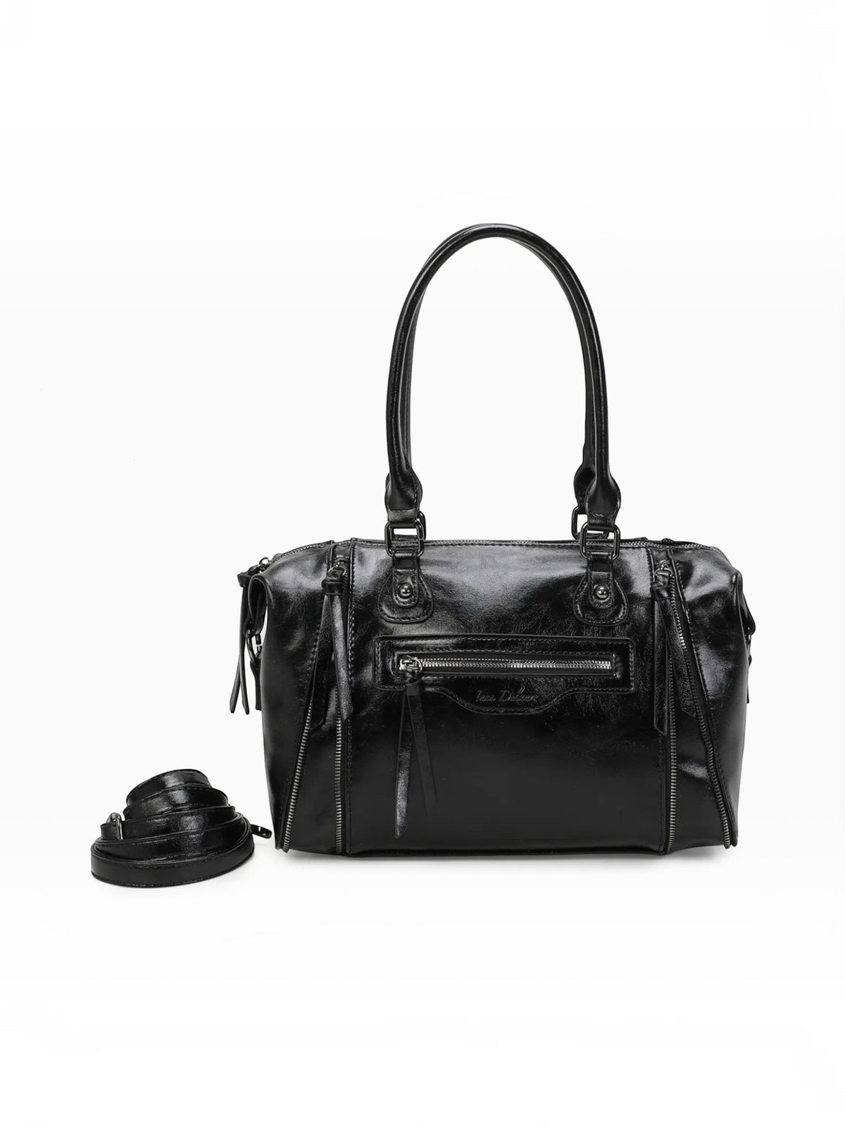Sac cabas zippé format A4 bandoulière amovible INES DELAURE