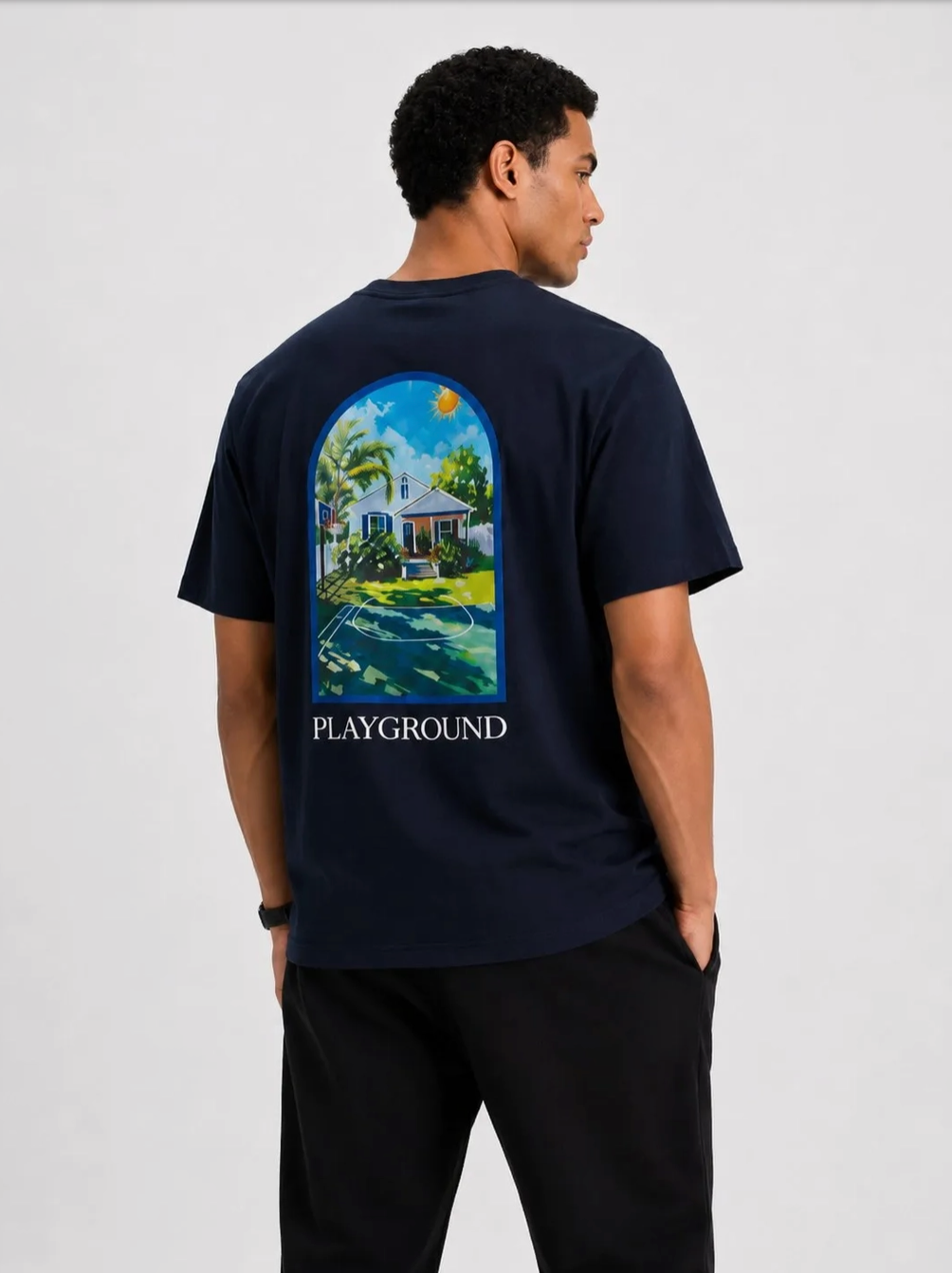 T-shirt à manches courtes imprimé FIVE EVER