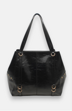 Grand sac cabas ajouré zippé à détails dorés BESTINI