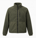 Polaire homme bi-matière à col montant KZR
