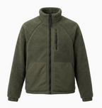 Polaire homme bi-matière à col montant KZR