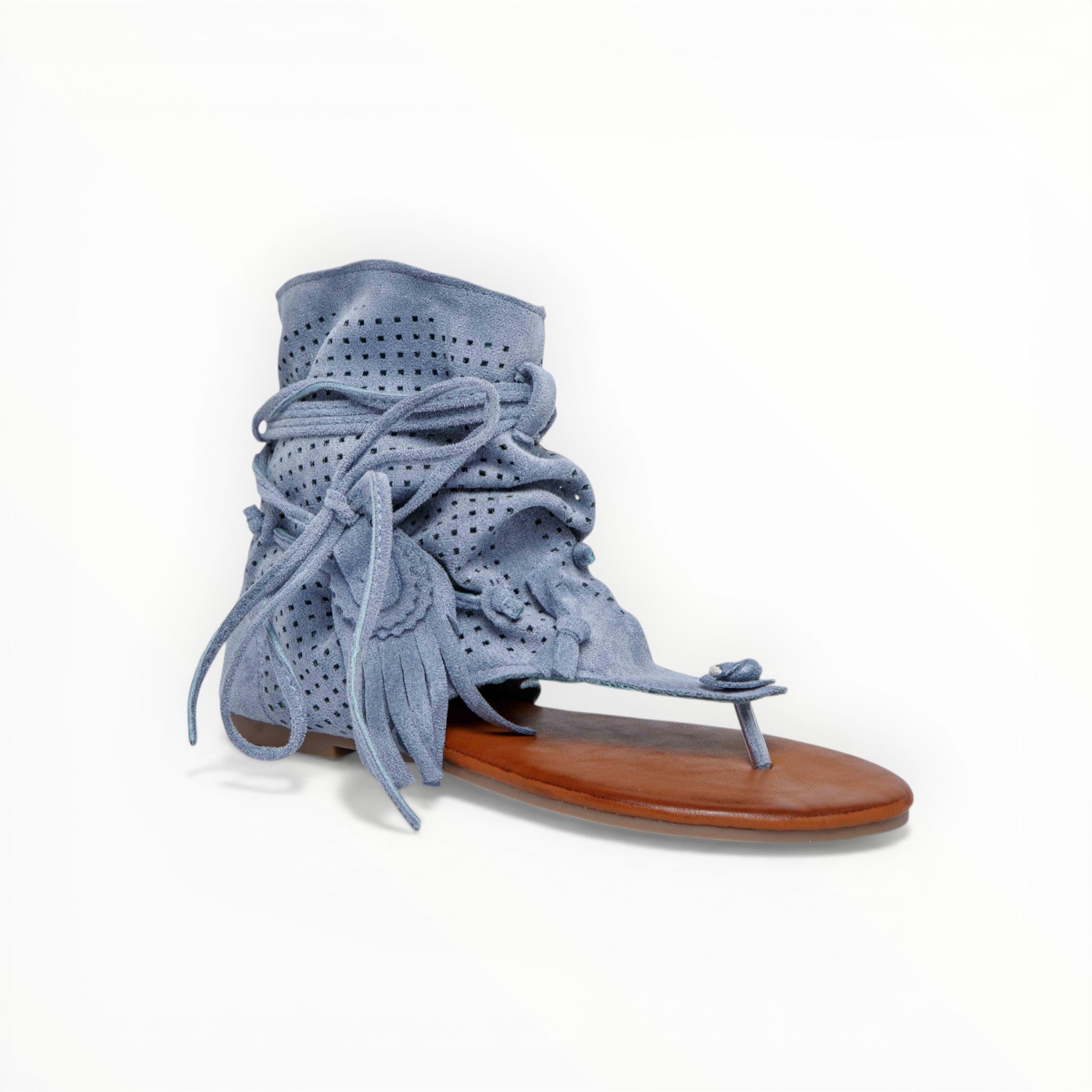 Sandales Bohème à Franges -Lady Glory - Chaussures Femme - LADY GLORY